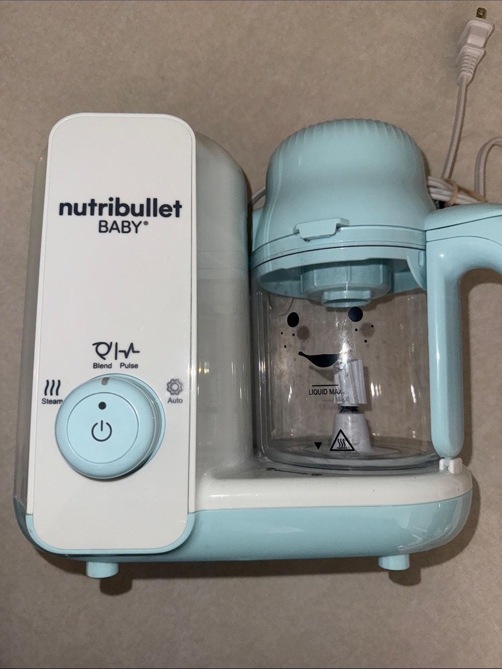 NutriBullet Baby Food Maker in Light Blue